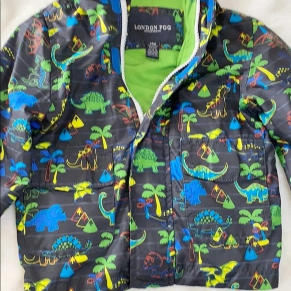 London Fog Dino Printed Jacket - Picture 4 of 8